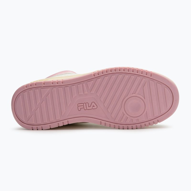 FILA Rega Mid Damen Schuhe Marshmallow/Rosa Nektar 4