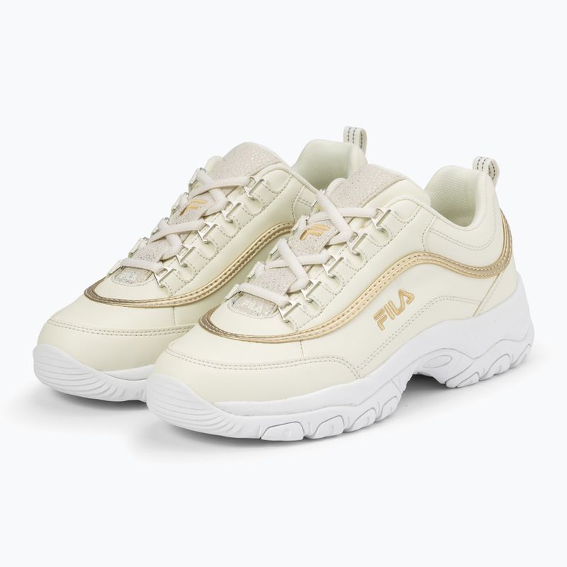 FILA Strada F Damen Schuhe Marshmallow/Gold 9