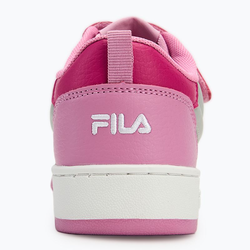 Schuhe Kinder FILA Rega Nf Velcro white/moonlite mauve