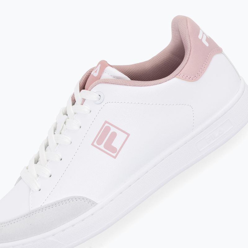 Schuhe Damen FILA Courtbay white/pale mauve 5