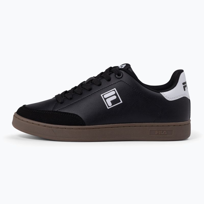 Schuhe Damen FILA Courtbay black/white 8