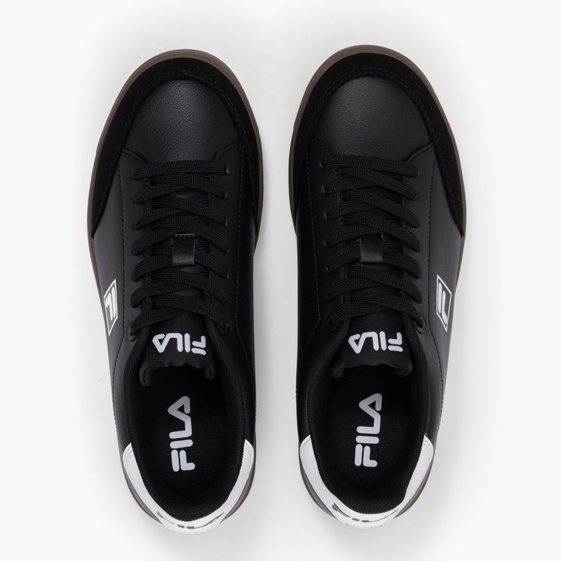 Schuhe Damen FILA Courtbay black/white 10