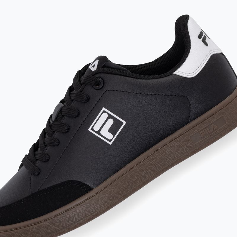 Schuhe Damen FILA Courtbay black/white 12