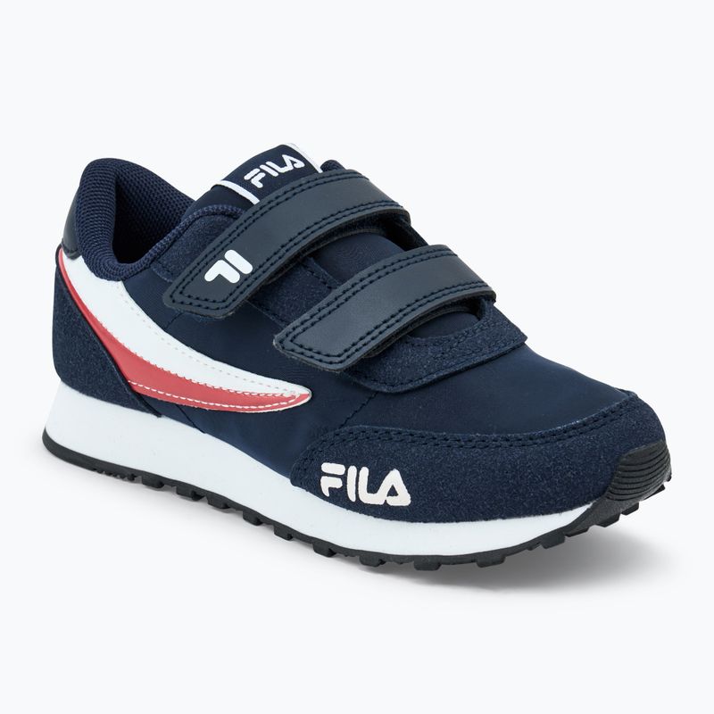 Schuhe Kinder FILA Orbit Revolution Velcro fila navy