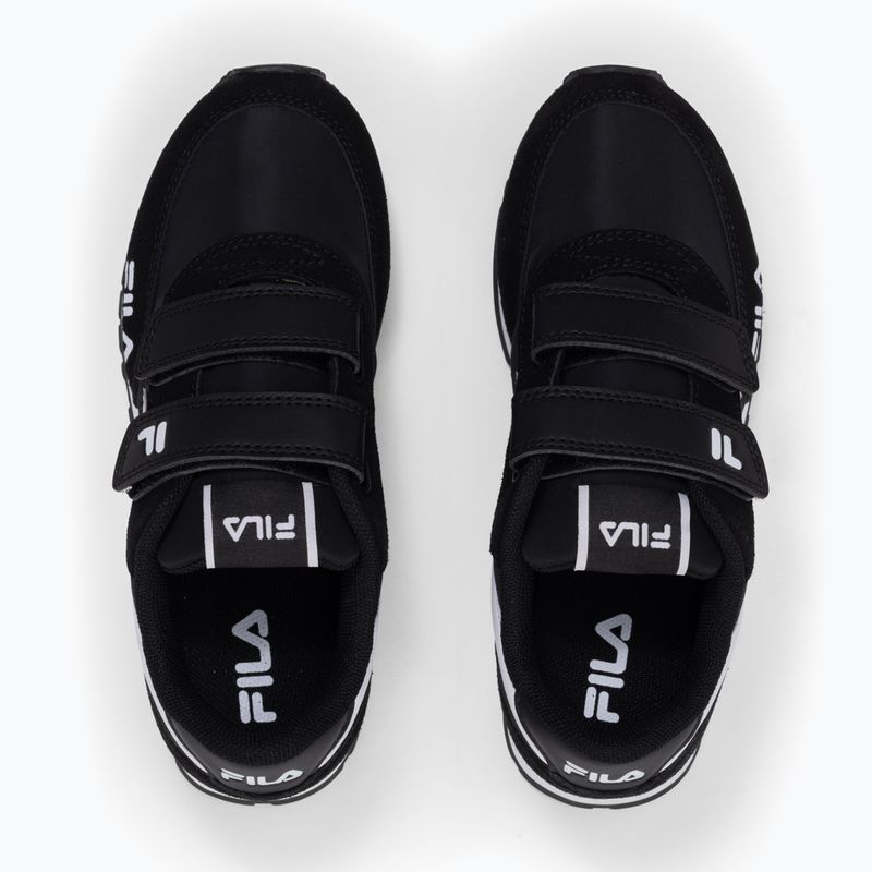 Schuhe Kinder FILA Orbit Revolution Velcro black 10