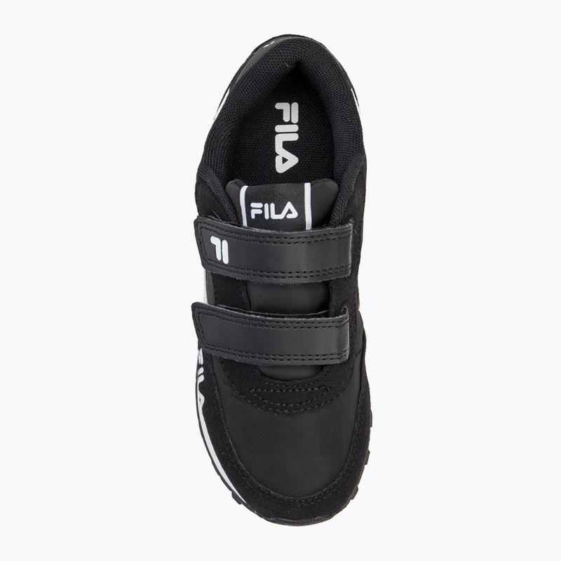 Schuhe Kinder FILA Orbit Revolution Velcro black 5