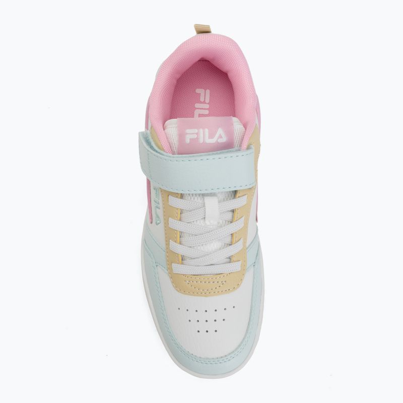 Kinderschuhe FILA Rega Nf Velcro soothing sea/prism pink 5