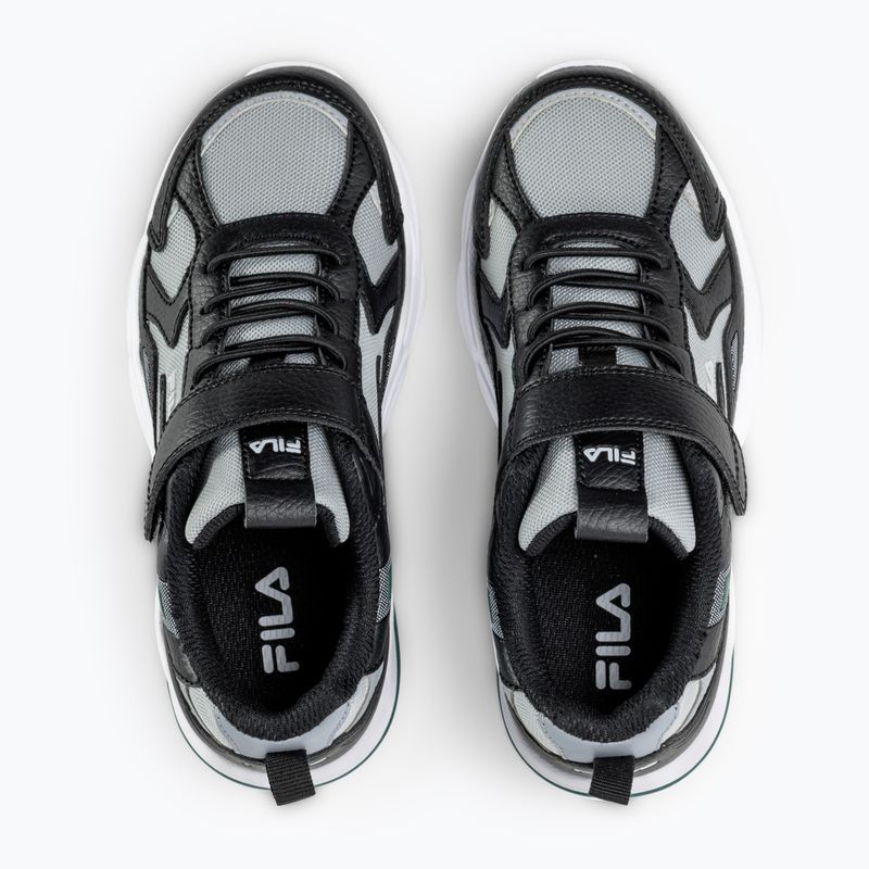 Kinderschuhe FILA Madrun Velcro black/posy green 5
