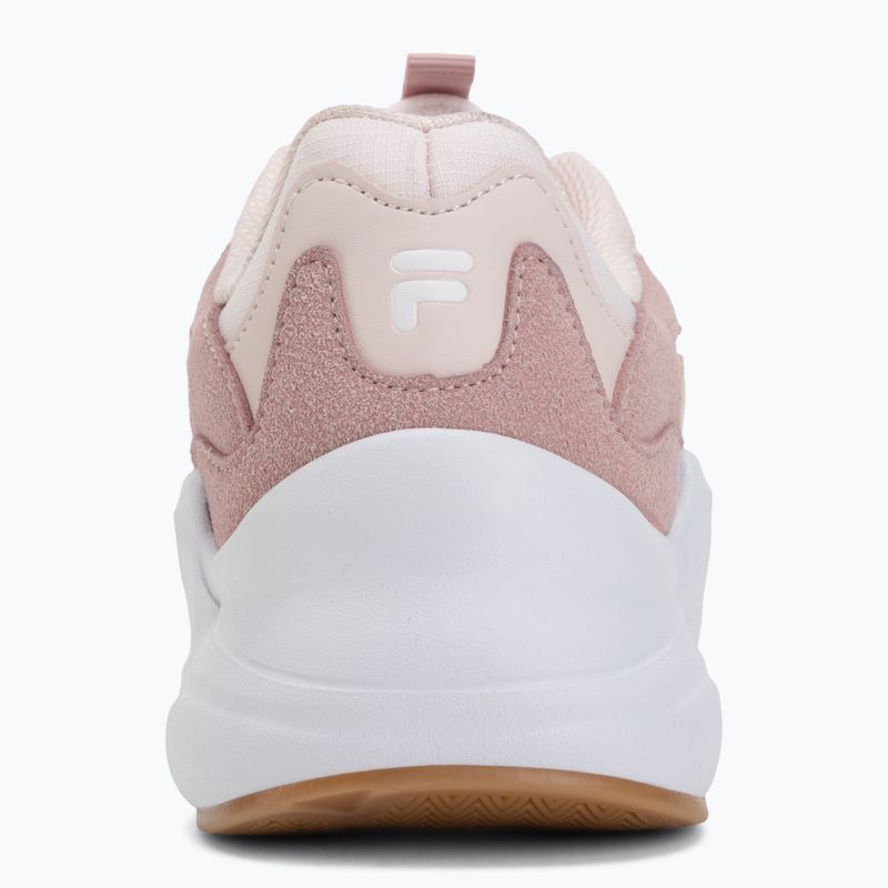 FILA Collene Logo Schuhe in blassem Mauve/Weiß 6