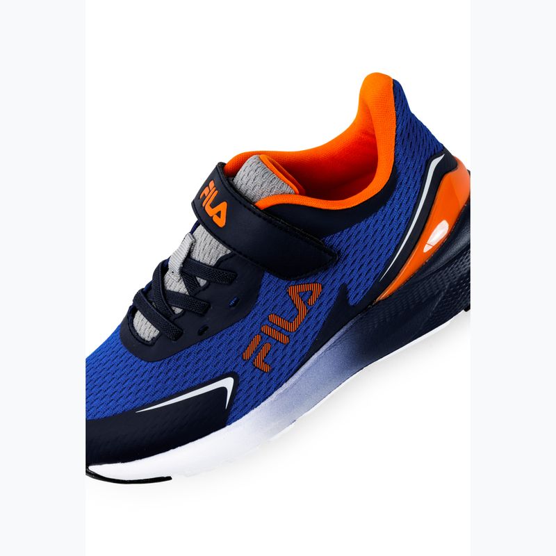 Kinder Sneaker FILA Crusher V surf the web/scarlet ibis 6