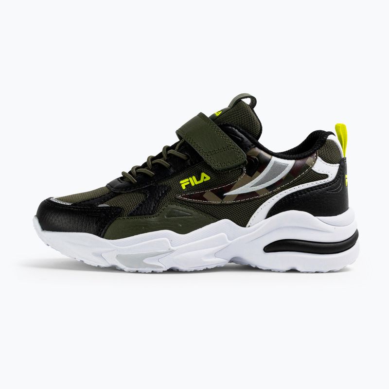 Kinderschuhe FILA Madrun Velcro olive night