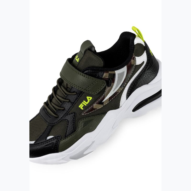 Kinderschuhe FILA Madrun Velcro olive night 6
