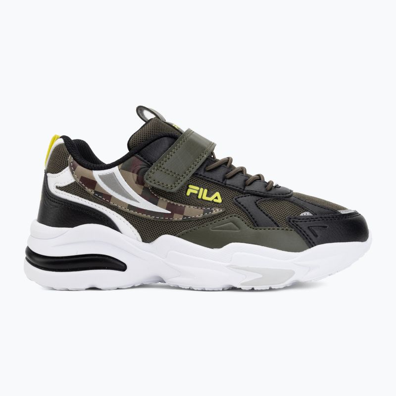 Kinderschuhe FILA Madrun Velcro olive night 2