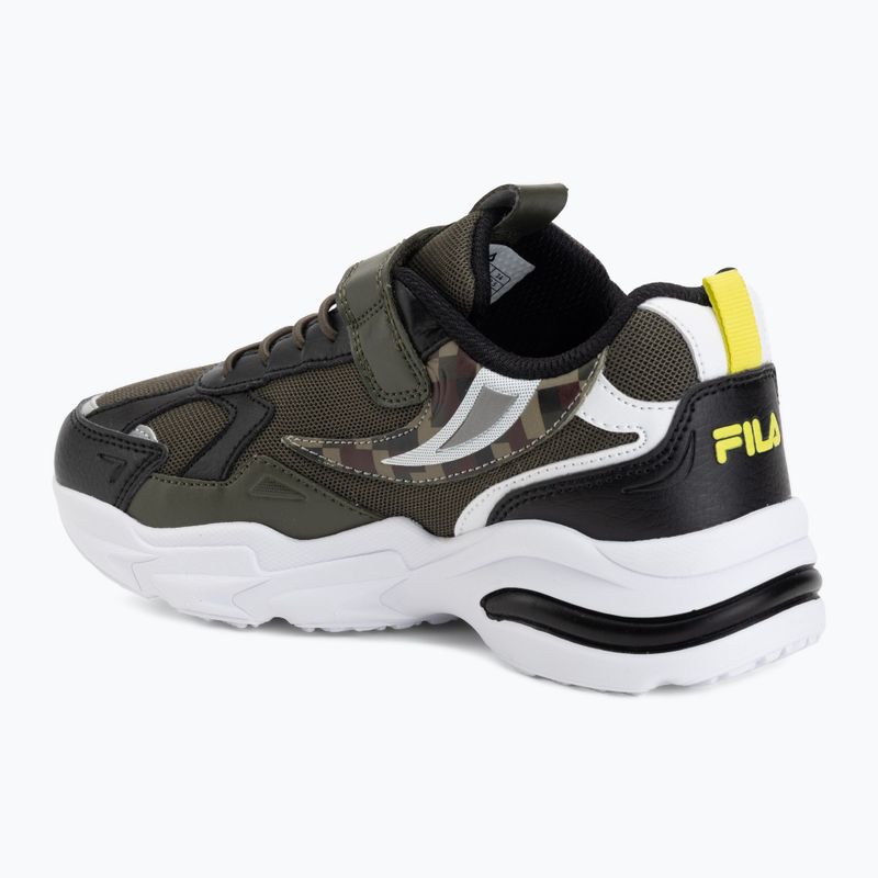 Kinderschuhe FILA Madrun Velcro olive night 3