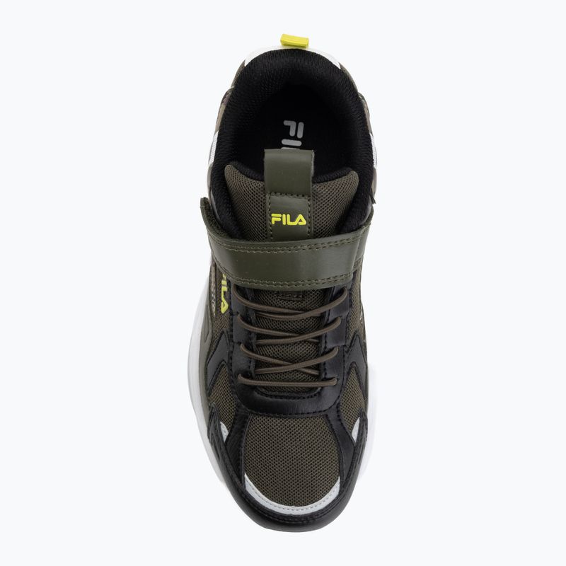 Kinderschuhe FILA Madrun Velcro olive night 5