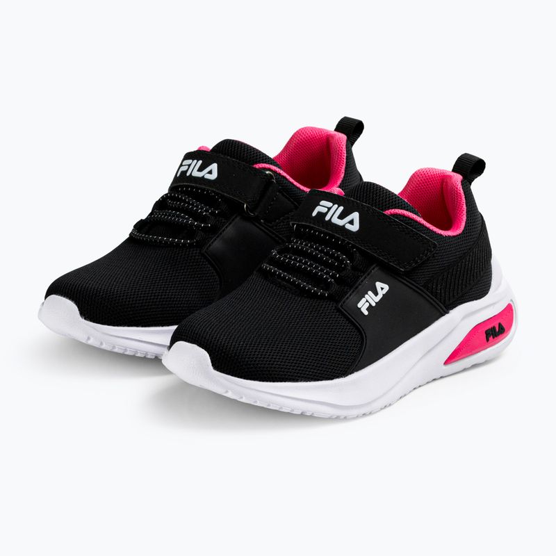 Kinderschuhe FILA Madrun Velcro black/sangria sunset 2
