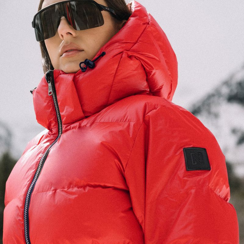 Damen-Skijacke Nikkie Nafferton racing red 10