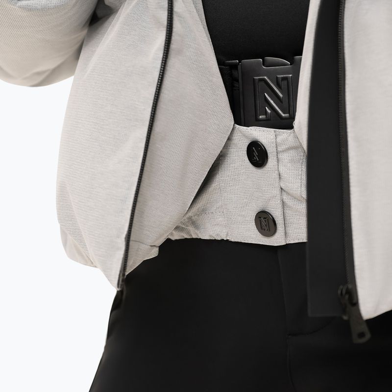 Damen-Skijacke Nikkie Newport Melange grey/melange 5