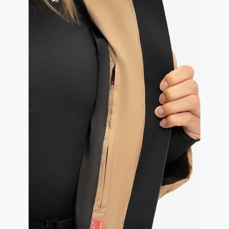 Damen-Skijacke Nikkie Nateland Contrast hummus 3