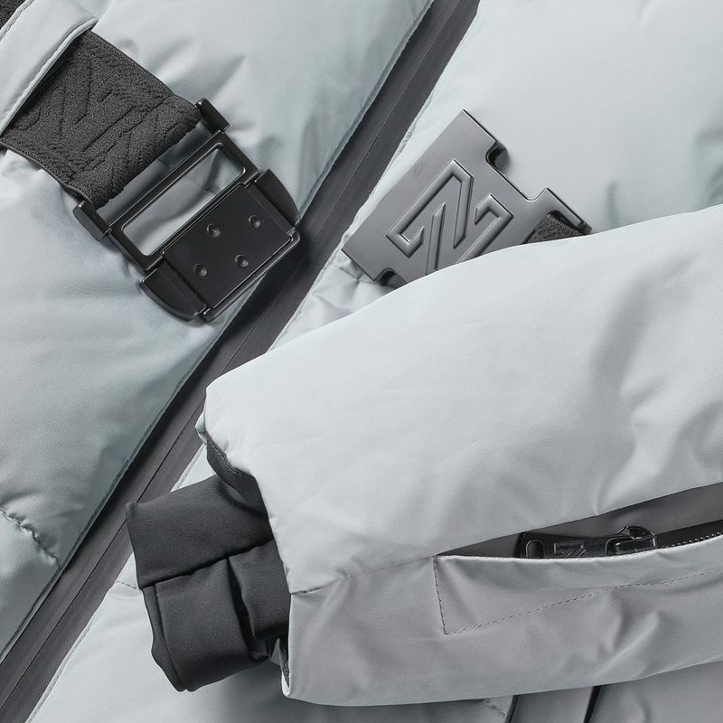 Damen-Skijacke Nikkie Nateland metallic silver 7