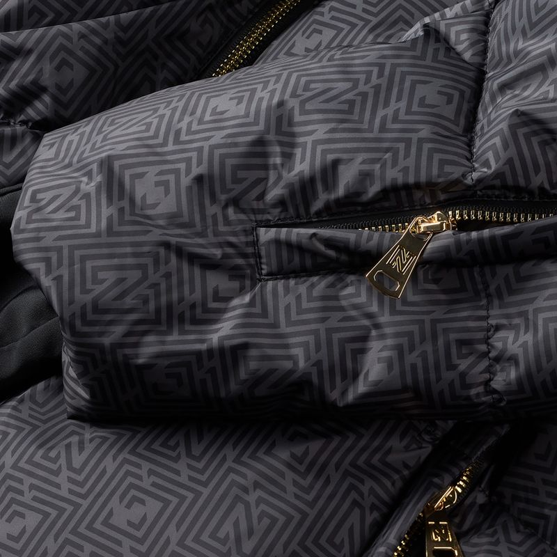 Damen-Skijacke Nikkie Newport Logo black 6