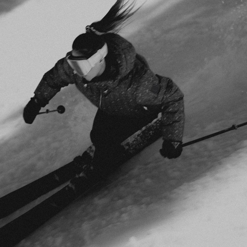 Damen-Skijacke Nikkie Newport Logo black 7