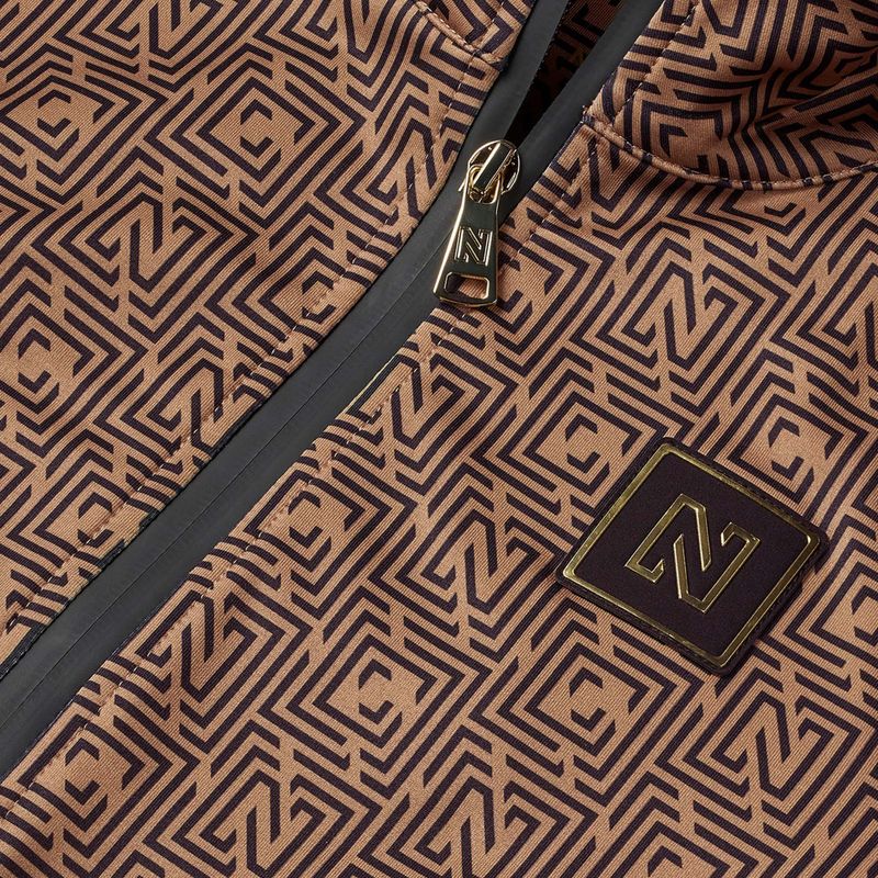 Damen-Ski-Pullover Nikkie Nantes Logo Ski Pully camel 4