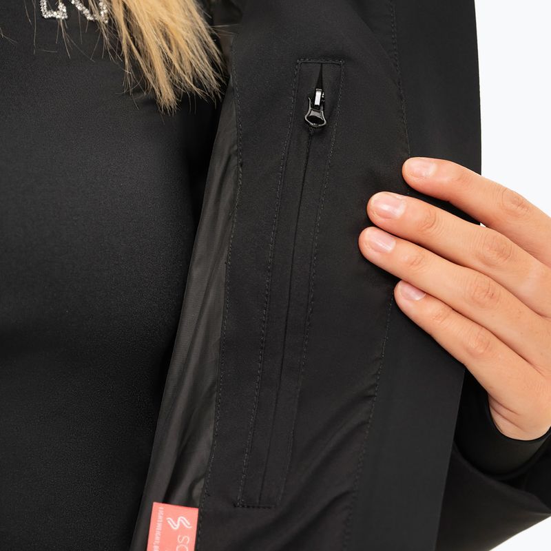 Damen-Ski-Sweatshirt Nikkie Gumeko Ski black 4