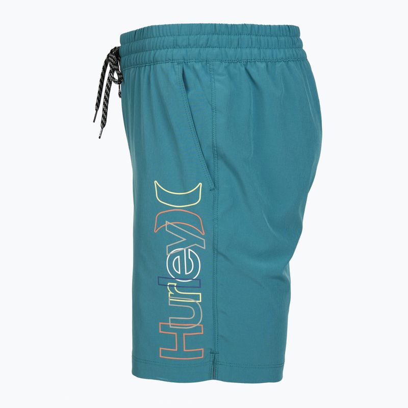 Herren-Badeshorts Hurley Crossover Volley Swim Short Sky/Pewter 3