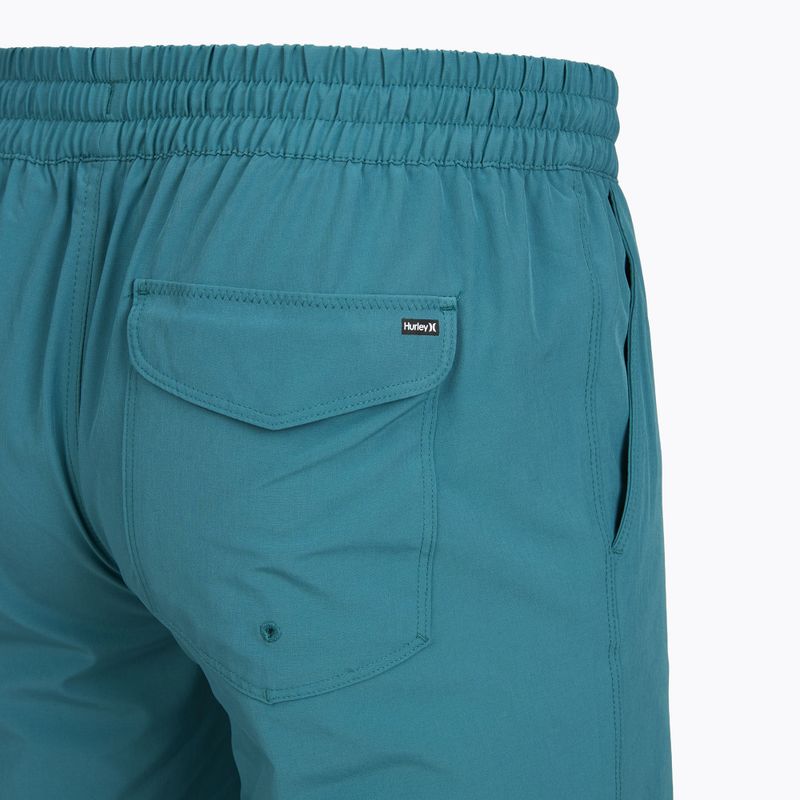 Herren-Badeshorts Hurley Crossover Volley Swim Short Sky/Pewter 4