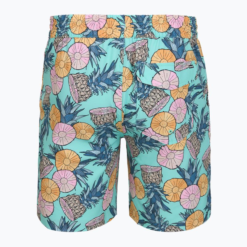 Herren-Badeshorts Hurley Bahia Volley Swim Short Blue/Aqua 2