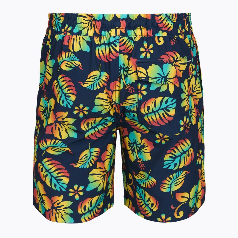 Herren-Badeshorts Hurley Colorado Volley Swim Short Navy 2