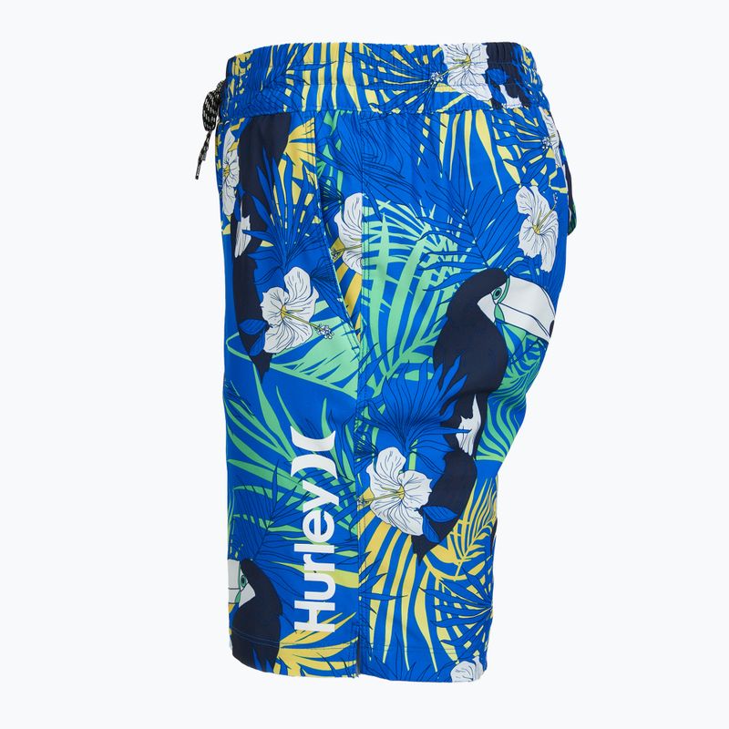 Herren-Badeshorts Hurley Cuba Volley Swim Short Blue 3