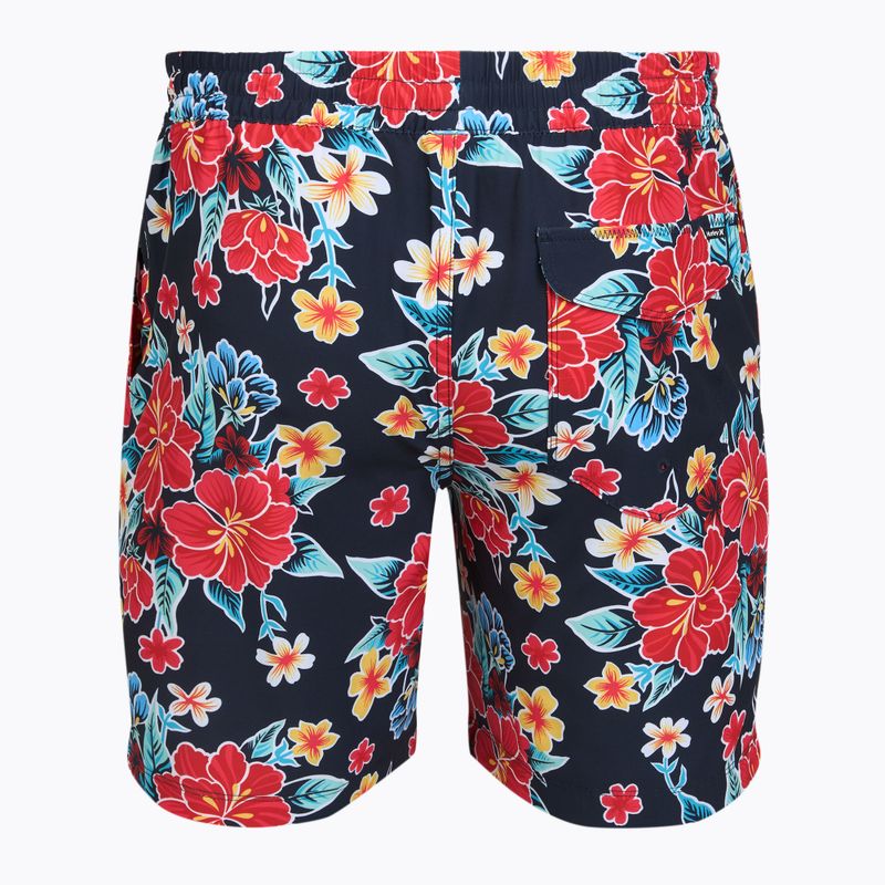 Herren-Badeshorts Hurley Palmettos Volley Swim Short Black 2