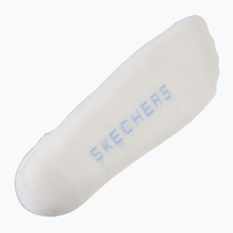 Damensocken SKECHERS Non Terry No Show Liner 3 Paare blue/green 7