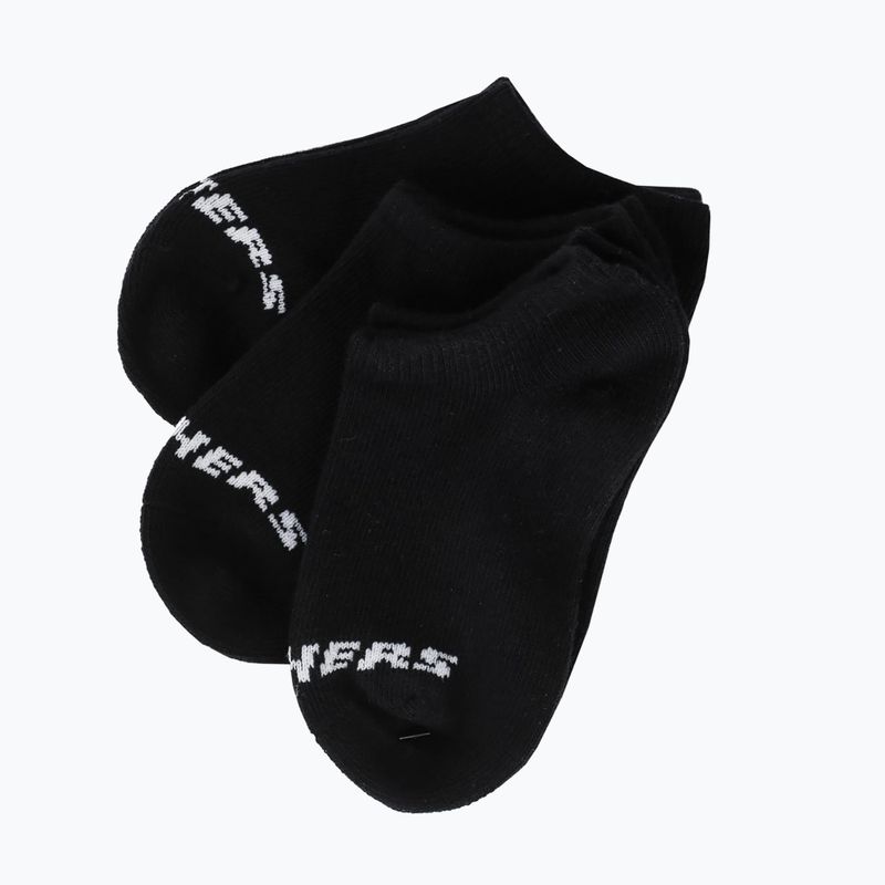 Kindersocken SKECHERS Non Terry No Show 3er-Pack black 5