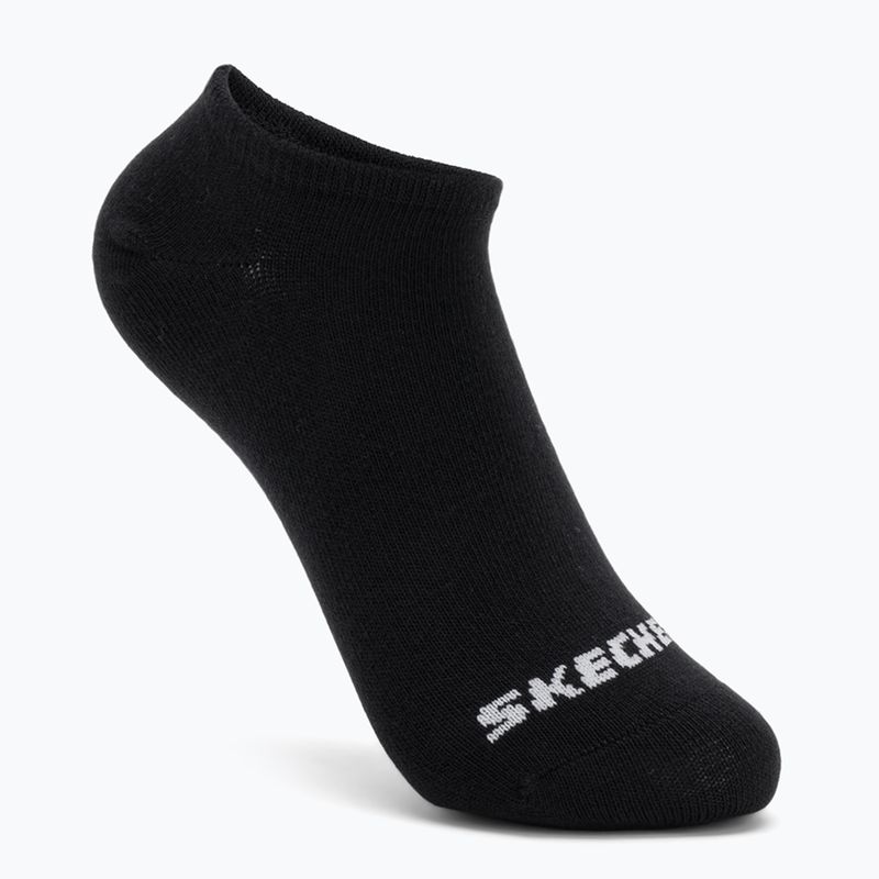 Kindersocken SKECHERS Non Terry No Show 3 Paar white/grey 4