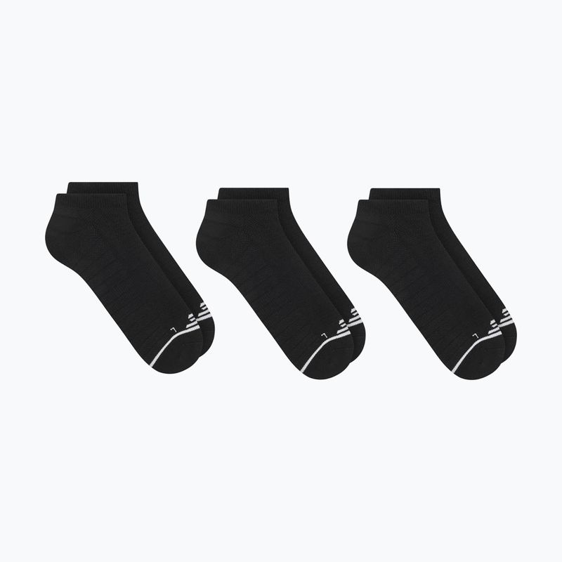 Herren-Socken SKECHERS 1/2 Terry No Show 3er-Pack black 4