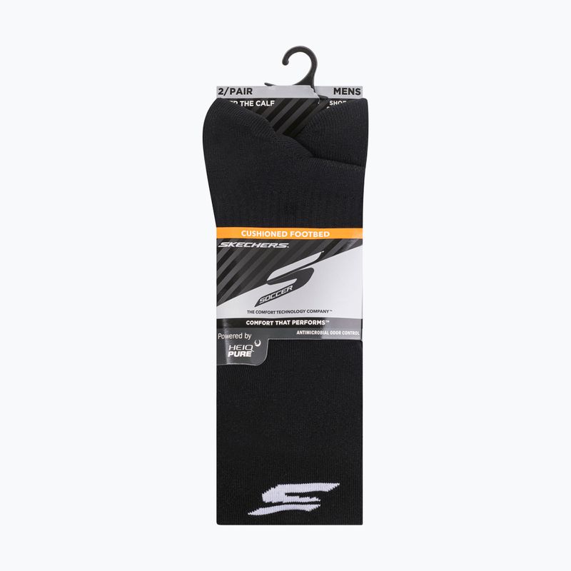 Herren-Socken SKECHERS 1/2 Terry Over The Knee 2 Paar black 7