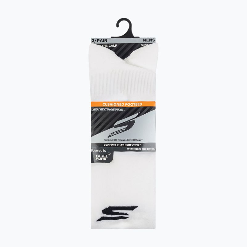 Herren-Socken SKECHERS 1/2 Terry Over The Knee 2 Paar white traditional 6