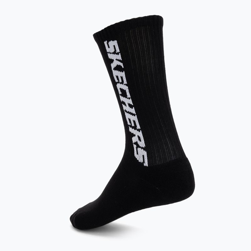 Socken SKECHERS Terry Crew 1/2 3 pack black 2