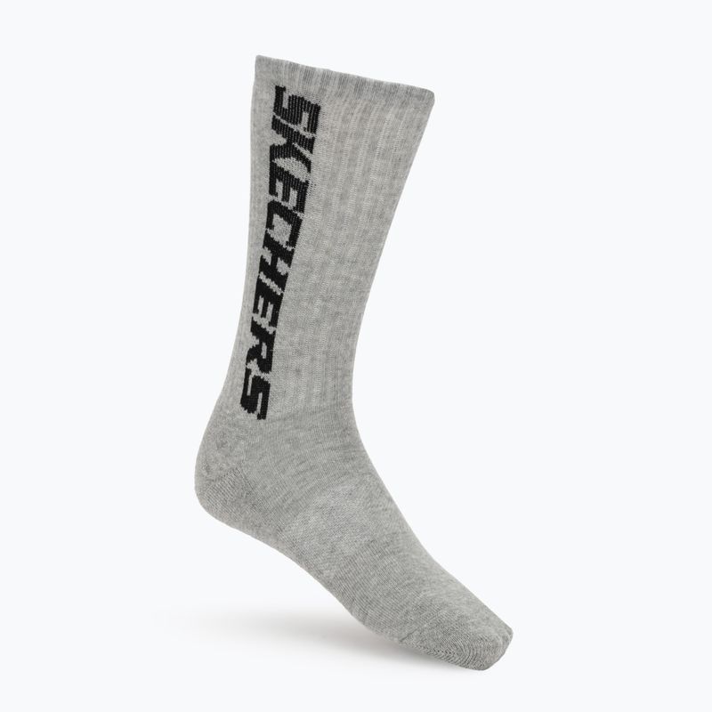 Socken SKECHERS Terry Crew 1/2 3 pack grey/black 6