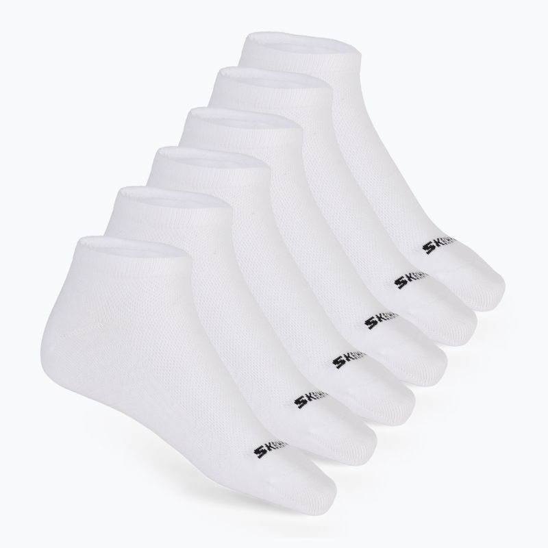 Herren-Socken SKECHERS Non Terry Low Cut 6er-Pack white traditional