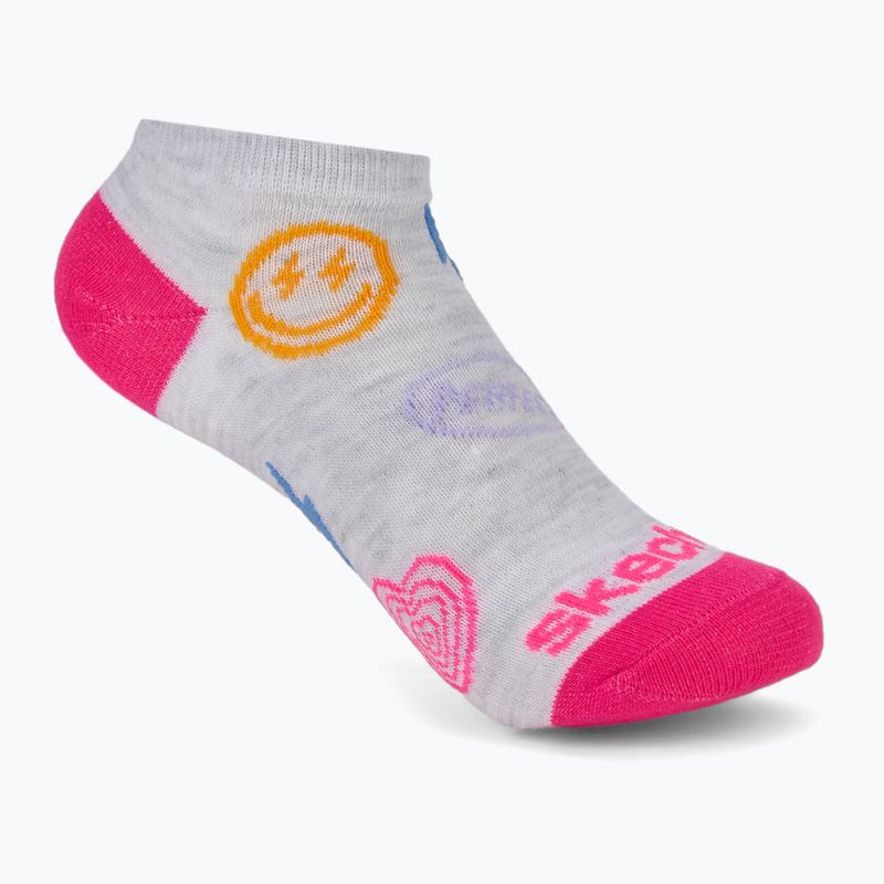 Kindersocken SKECHERS Non Terry Low Cut 6 Paar purple 4