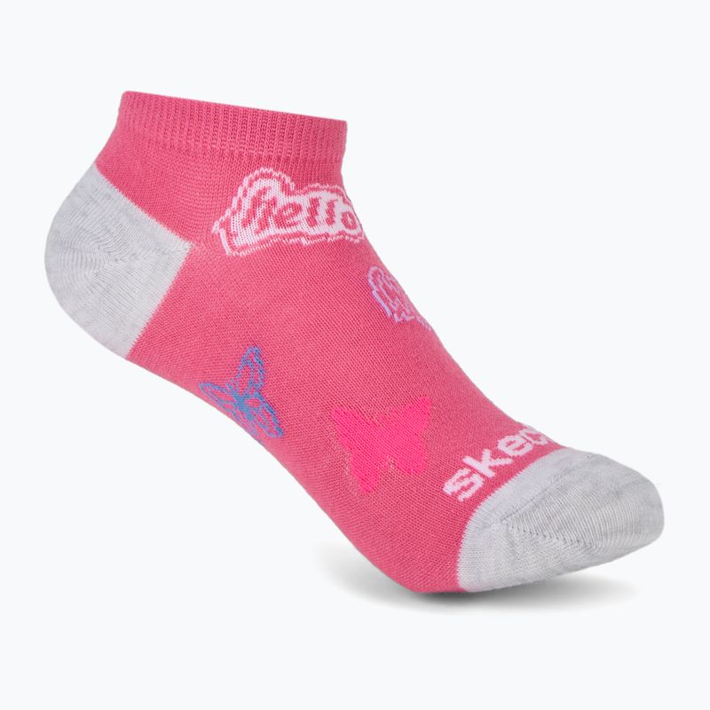 Kindersocken SKECHERS Non Terry Low Cut 6 Paar purple 6