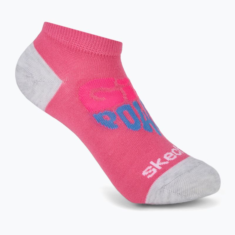 Kindersocken SKECHERS Non Terry Low Cut 6 Paar purple 7