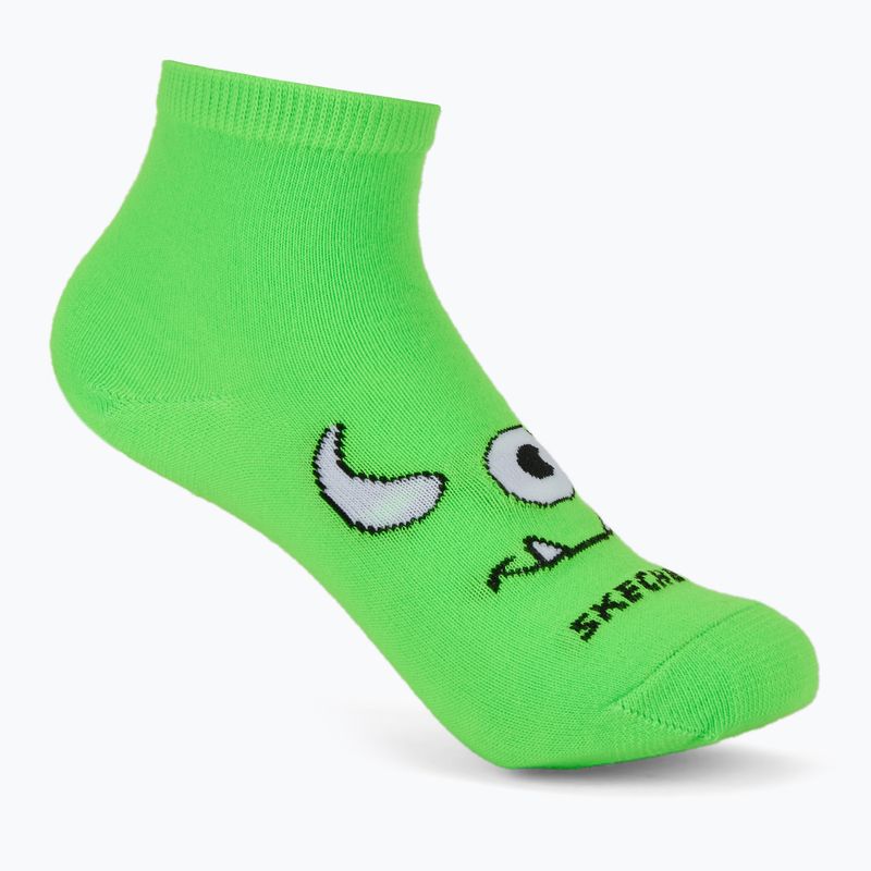 Kindersocken SKECHERS Non Terry High Qtr Crew 6 Paar grey/grey 5