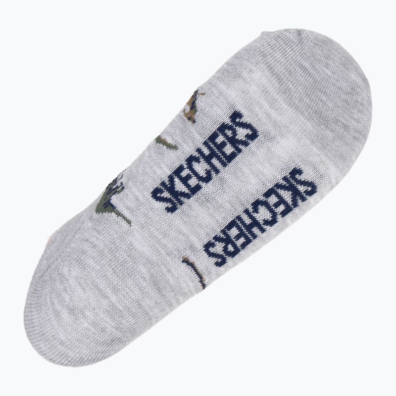 Kindersocken SKECHERS 1/2 Terry Low Cut 6er-Pack olive 5