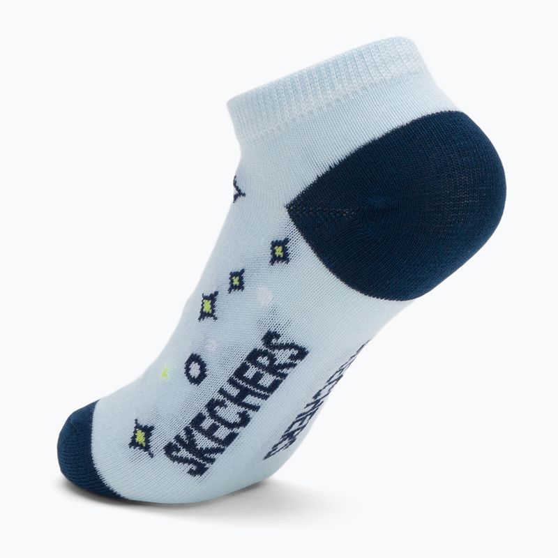 Kindersocken SKECHERS 1/2 Terry Low Cut 6 Paar teal 8