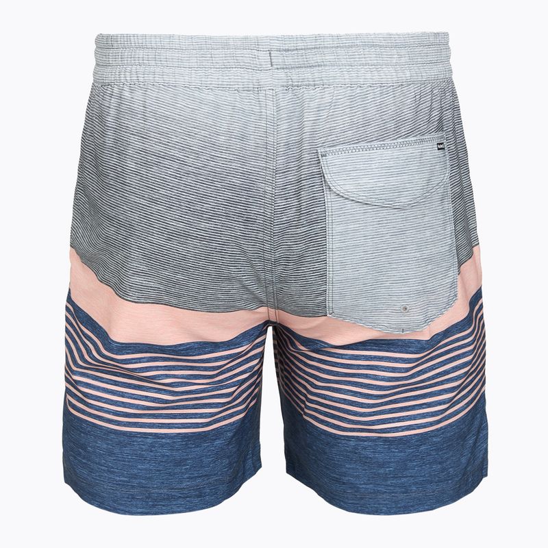 Herren-Badeshorts Hurley Epic Ombre Volley Swim Short Industrial Blue 2